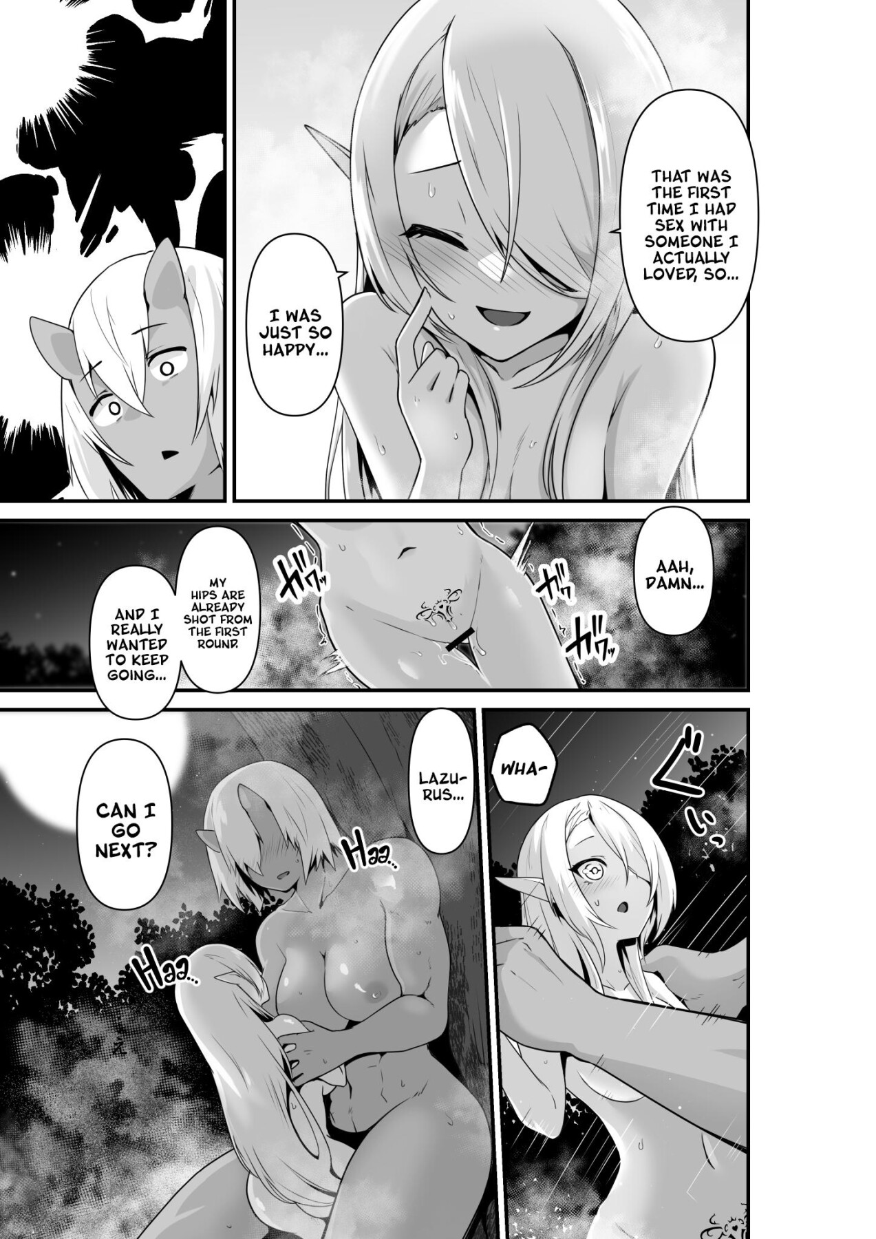 Hentai Manga Comic-Passionate Ogre And Elf Sex-Read-33